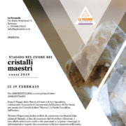 Corso Cristalli Maestri 12 e 19 Febbraio 2019