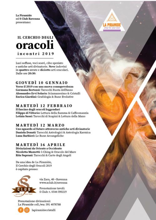 Il Cerchio degli Oracoli 2019