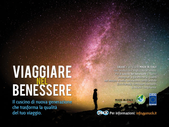Snuck: il tempo del viaggio diventa salute