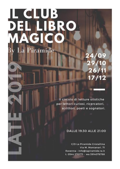 Il Club del Libro Magico: il calendario