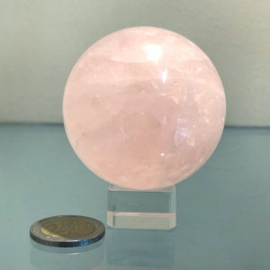 Sfera in Quarzo Rosa