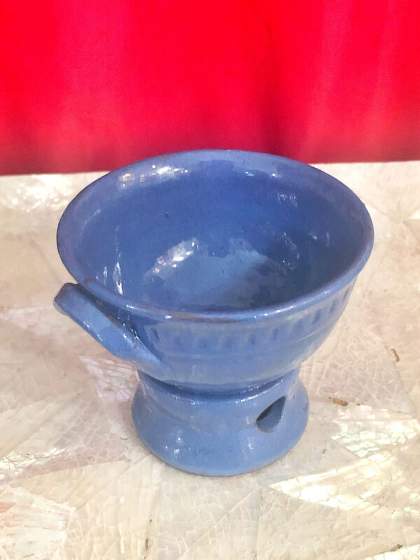 Braciere Ceramica Smaltata Blu