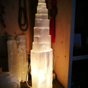 Lampada in Selenite