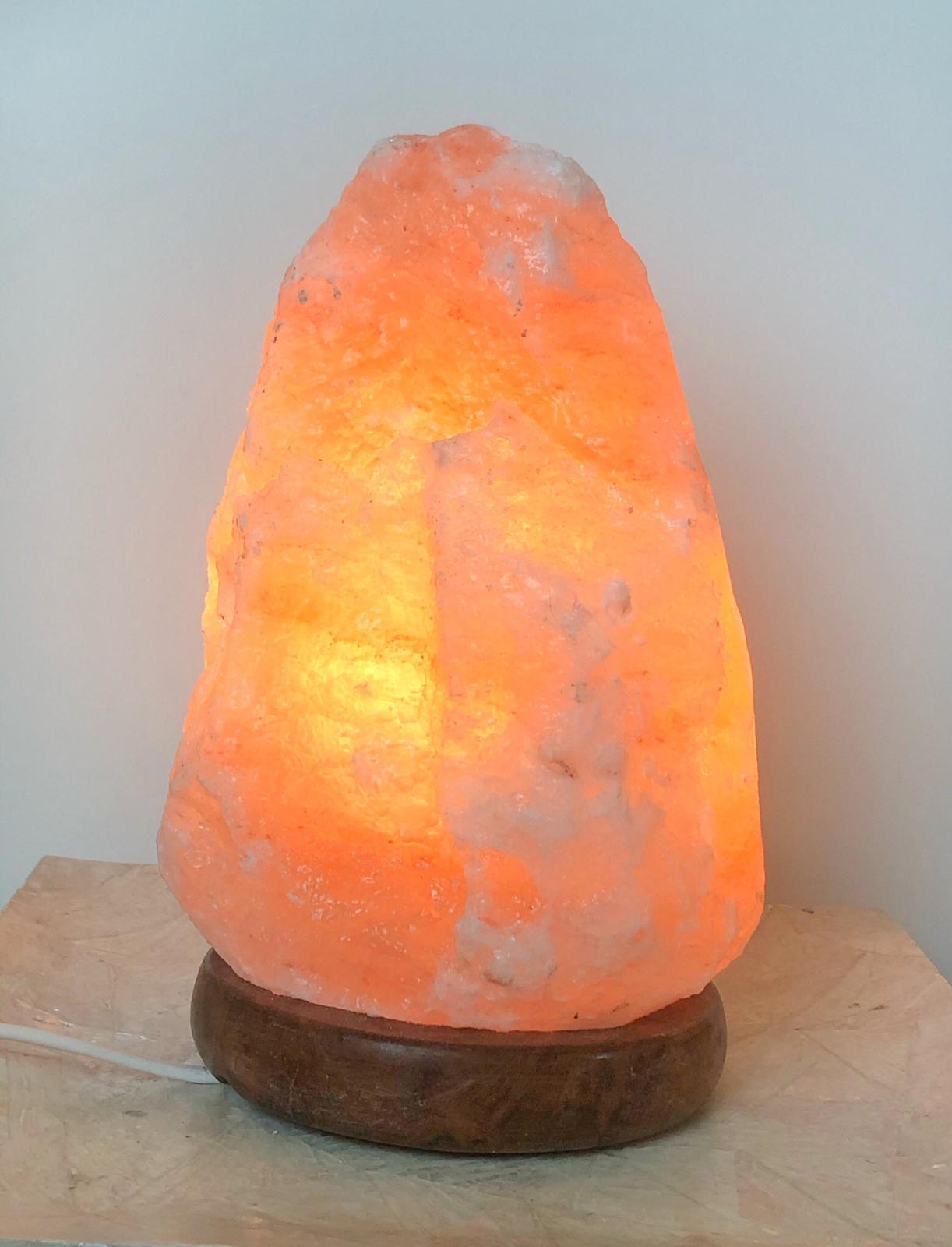 Lampada di Sale Rosa dell'Himalaya - La Piramide Cristallina • Shop for  your Soul